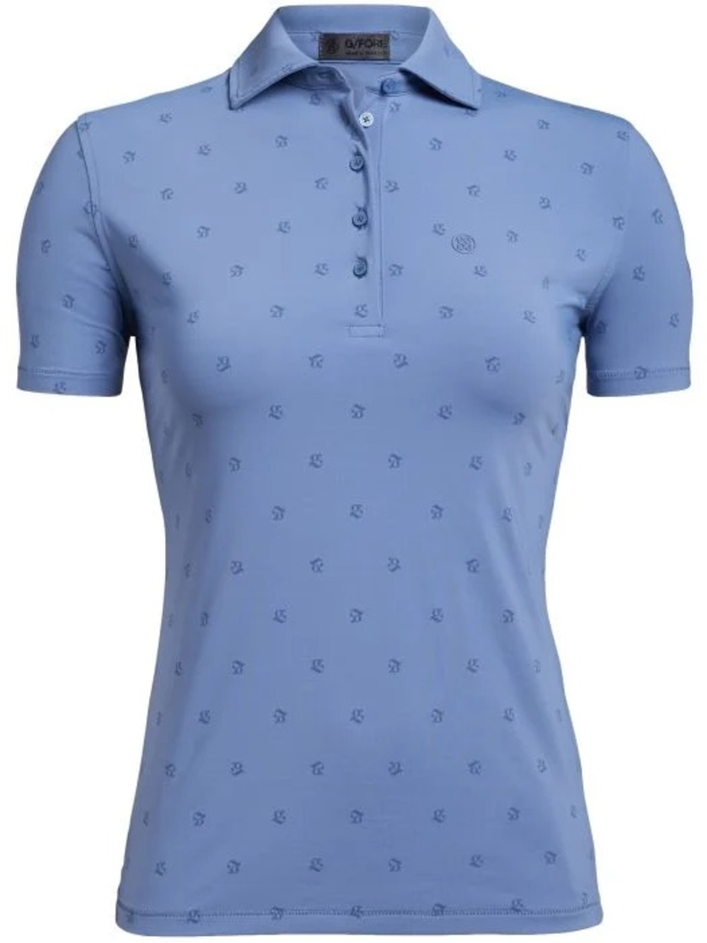 G/FORE Womens Mini Gs Silky Tech Nylon Golf Polo